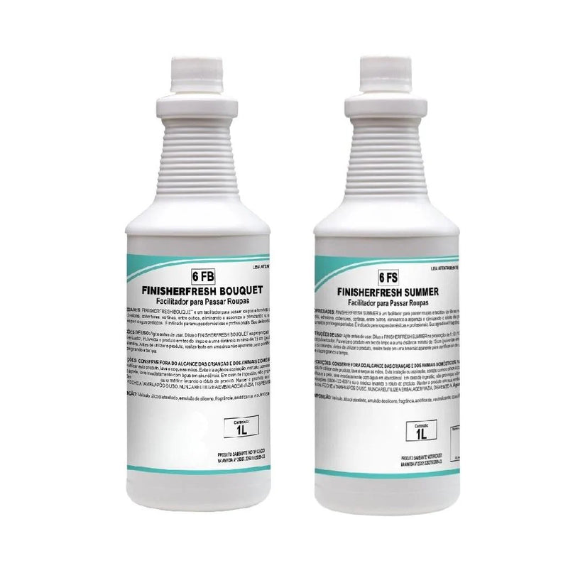 Kit 2und: Finisherfresh Bouquet 1L + Summer 1L Finalizador Spartan